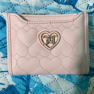 Pink Heart-Patterned Juicy Couture wallet